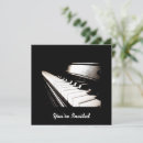 Search for music recital invitations Keyboard