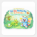 Search for butterfly cartoon stickers Children