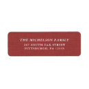 Search for rustic burlap return address labels Classic