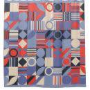 Search for 1950s design shower curtains Abstract