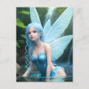 Search for blue fairy postcards Mythical