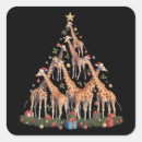 Search for giraffe christmas stickers Winter