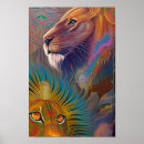 Search for african lion posters Modern
