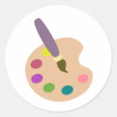 Search for paint palette stickers Brush