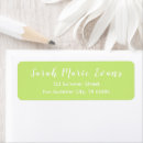 Search for spring return address labels Minimalist