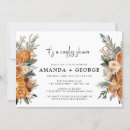 Search for fall couples bridal shower invitations Calligraphy