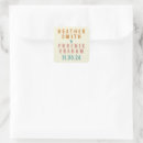 Search for colourful wedding stickers Unique