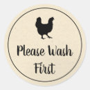 Search for farm fresh egg stickers Rustic