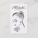 Search for clothing business cards Hairdresser