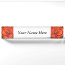 Search for floral name plates School