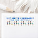 Search for swimmer return address labels Swimming