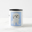 Search for maltese dog mugs Shih tzu