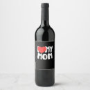 Search for i love red wine labels Heart