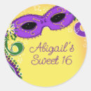 Search for purple sweet quinceanera stickers Masquerade
