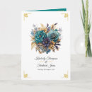 Search for purple and gold wedding wedding programmes Botanical