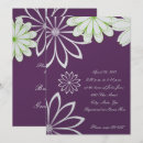 Search for purple and silver engagement party invitations White