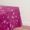 Search for purple christmas tablecloths Snowflakes