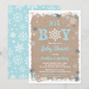 Search for its a boy invitations Snowflake