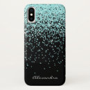 Search for turquoise and black iphone cases Glitter