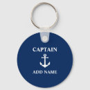 Search for nautical key rings Navy blue