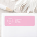 Search for business return address labels Minimalist