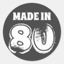 Search for celebrating 80 years stickers Vintage