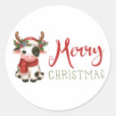 Search for christmas cows stickers Winter