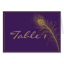 Search for peacock table cards Classic