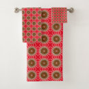 Search for red and gold christmas bath towels Xmas