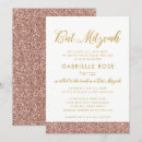 Search for pink bar bat mitzvah invitations Gold