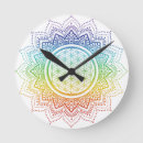 Search for chakra clocks Rainbow