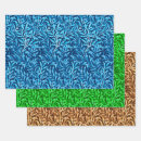 Search for blue willow wrapping paper William morris