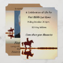 Search for cowboy celebration of life invitations Funeral