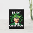 Search for funny irish christmas cards Green
