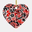 Search for flower heart christmas tree decorations Botanical
