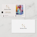 Search for event logo business cards Modern minimalist
