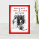 Search for cat in window christmas cards Merry