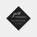 Search for just married napkins Dinner