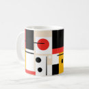 Search for red and gold mugs Modern