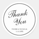 Search for formal thank you stickers Simple