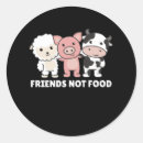 Search for friends not food stickers Vegetarian
