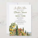 Search for tuscany bridal shower invitations Italy