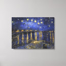 Search for starry night canvas prints Vintage