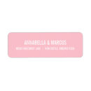 Search for western return address labels Elegant