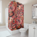 Search for vintage pink shower curtains Paisley