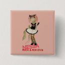 Search for monsters square badges Four little monters