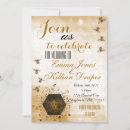 Search for honey gold invitations Simple