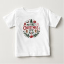 Search for first christmas baby shirts Santa