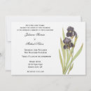 Search for iris wedding invitations Simple