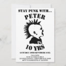 Search for punks invitations For kids